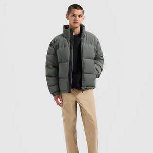 Chaqueta de Invierno para Hombre, Acolchada, con Capucha, Abrigo Grueso y Cálido, Chaqueta Ligera Acolchada para Hombre, Ropa de Invierno - Product Image 3