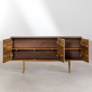 Aparador de madera de mango Vandana Grand Elara 155x35 cm - Product Image 4