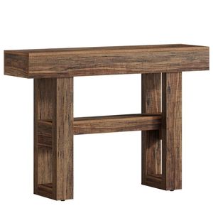 Consolle di Controllo Principale con Spazio di Archiviazione, Utilizzabile Come Tavolino da Divano, Scrivania d'Ingresso o Scrivania Portaoggetti - Product Image 6