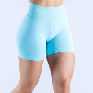 Outdoor Use Best Selling Women Yoga Biker <b>Shorts</b> Fashion Clothing Durable Material Women Yoga Biker <b>Shorts</b> For Adult - Product Image 4