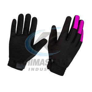 ถุงมือมอเตอร์ไซค์ฤดูหนาวคุณภาพสูง KHIMASHAM INDUSTRY ถุงมือมอเตอร์ครอสแบบเต็มนิ้วเคลือบ PU กันลื่นพร้อมแถบตีนตุ๊กแก - Product Image 2
