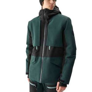 Combinaison de ski imperméable pour homme, veste et pantalon de snowboard coupe-vent, ensemble thermique pour sports d'hiver en plein air, équipement de snowboard, tenue à capuche - Product Image 3
