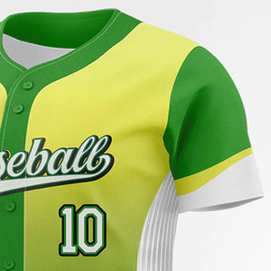 Jersey de Béisbol y Sóftbol de Buena Calidad, Uniforme de Fútbol Transpirable de Alta Calidad para Adultos, Jersey de Béisbol con Servicio OEM - Product Image 6
