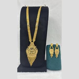 Conjunto de Joyería Fina con Circonitas y Rubíes CZ - Collar Largo de Diseño - Product Image 1