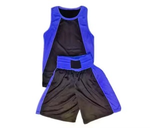 Conjunto de Uniforme de Boxeo de 2 Piezas, Logotipo OEM Personalizado, Sublimación de Poliéster, Ropa Transpirable para Artes Marciales Mixtas (MMA) - Product Image 4
