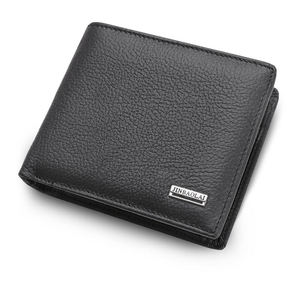 Nouveau portefeuille court en cuir véritable durable pour hommes, idéal pour les voyages en extérieur, étanche et portable, pour cartes. - Product Image 1