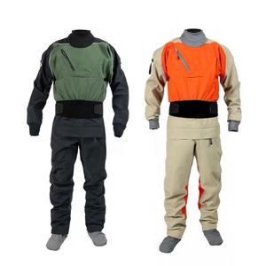 Men's Green And Black <b>Waterproof</b> <b>Work</b> Coverall Full Body Protection Uniform With Zipper Pocket And Elastic Waistband - Product Image 2