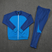 Survêtements pour hommes personnalisables avec logo, ensembles de vestes de haute qualité à blocs de couleur, tenues de sport pour la gym et l'entraînement