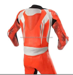 Combinaison de moto 100% imperméable en cuir pour motocycliste, course, protection de votre conduite, vêtements de course automobile pour moto - Product Image 5
