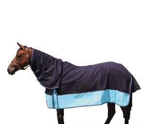 Mantas para montar a caballo hechas de material impermeable de alta calidad que garantizan durabilidad, comodidad y protección contra la intemperie. - Product Image 3