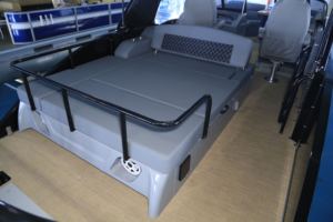 Bateau ponton sportif de 27 pieds avec toit à dégagement rapide à vendre, coque en aluminium de haute qualité, meilleur prix - Product Image 3