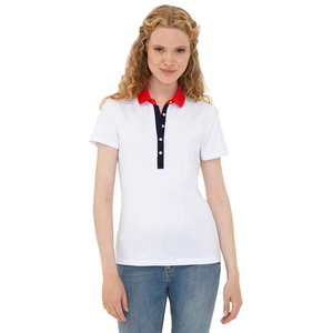เสื้อผู้หญิงลำลองพรีเมียม ปรับแต่งขนาดและสีได้ ผ้าฟลีซ แห้งเร็ว ระบายอากาศดี แขนสั้น ไซส์พลัส MOQ ต่ำ - Product Image 1