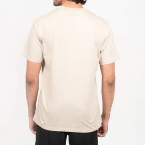High Quality 100% Cotton Men's Formal Oversized Loose Fit Heavy Weight T-Shirt Silk <b>Screen</b> Printed Front Design Anti-Pilling - Product Image 2