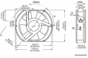 Générateur électrique modèle Est Sf6b, silencieux modèle 1220, ventilateur d'évacuation fabriqué pour la ventilation - Product Image 6
