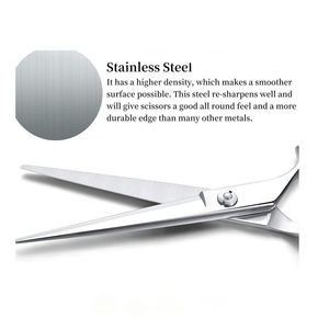 High Quality Design Durable Stainless Steel Barber Scissors For Hair Cutting Japanese Salon Equipment Barber Scissors - Product Image 4
