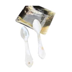 Cuchara de Nácar Reutilizable de Alta Calidad, Cuchara para Caviar, Cuchara de Concha Marina para Restaurantes, Hecha a Mano, Decorativa, Regalo Ideal - Product Image 2