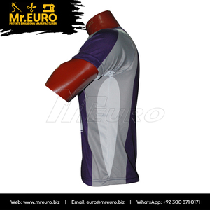เสื้อเบสบอล Wasco แบบสั่งทำพิเศษ ทรงยูนิเซ็กซ์ แขนสั้น ระบายเหงื่อได้ดี ต้านเชื้อแบคทีเรีย คอวี ติดกระดุม ผลิตจากโพลีเอสเตอร์ สำหรับทีม - Product Image 4
