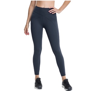 Women Yoga Tights | Buttery Soft High Waist Four-Way Stretch <b>Seamless</b> <b>Leggings</b> Fitness & Yoga Wear - Product Image 1