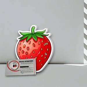 Placas de Extensión de Pestañas Personalizables con Forma de Corazón de Diamante Magnético Acrílico, Ecológicas, con Diseño de Fresa, Marca Privada - Product Image 6