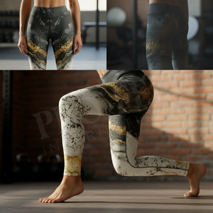 Workout Running Pants <b>Tummy</b> <b>Control</b> Activewear Wear Yoga Leggings for Women Customized Logo Seamless Stretch Gym Fitness Pants - Product Image 3