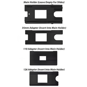 Scanner numérique de films et de diapositives avec une résolution de 22 MP, écran LCD de 2,4 pouces, convertit les négatifs et les diapositives 35 mm en photos numériques - Product Image 3