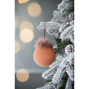 D4.7 vetro natale palla ornamenti Set di 4 feste decorazioni per albero decorativo appeso per natale e feste - Product Image 1