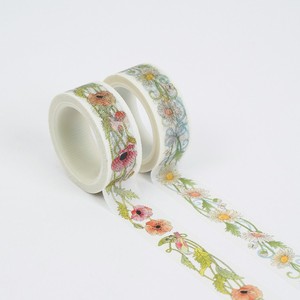 Ruban adhésif décoratif européen motif licorne, imperméable, adhésif simple face, acrylique thermofusible, papier kraft, 50 mm x 5 m - Product Image 1