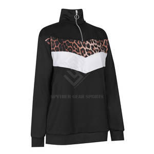 Conjunto Deportivo de 2 Piezas para Mujer, Invierno, Cuello Alto, Tallas Grandes, Transpirable, Ligero, 100% Algodón - Product Image 4