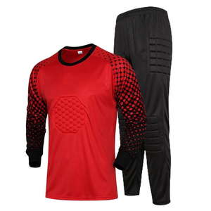 2026 High Quality Custom Name Printed 100% Polyester Quick Dry Football Long Sleeve Goalkeeper Jersey Suit for <b>Game</b> Sports - Product Image 1