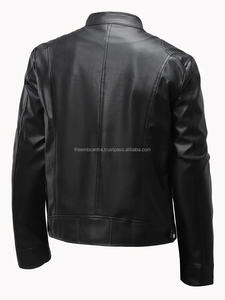 Chaquetas de cuero a la moda para hombre hechas a medida al mejor precio, nueva llegada, ropa para hombre, la mejor venta, chaqueta informal de cuero para hombre - Product Image 5