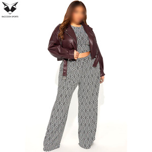 New 2026 Women's PU Leather <b>Quilted</b> Waterproof Eco-Friendly Casual Streetwear Tops & Jackets with Belted Design - Product Image 6