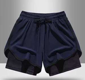 Pantalones Cortos Deportivos con Logotipo Personalizado para Hombre, de Secado Rápido, para Playa, Baloncesto, Running, Entrenamiento, Ajustados, Transpirables, para Fitness - Product Image 4