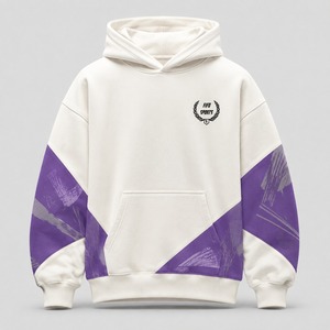 Sudadera con Capucha Extra Grande para Hombre, Ropa Urbana Personalizada, Diseñada con Tela Cómoda de Mezcla de Algodón, Corte Holgado - Product Image 1