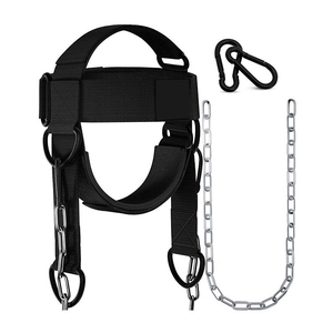 High Quality Custom Made <b>Head</b> Harness For Sale Adjustable <b>Head</b> Neck Lifting <b>Training</b> <b>Head</b> Harness for Weightlifting - Product Image 3