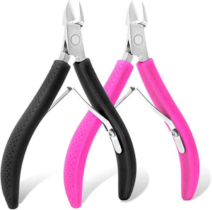 Coupe-cuticules professionnel à double ressort en acier inoxydable de qualité chirurgicale, action fluide, précision pour ongles et ongles d'orteil - Product Image 1