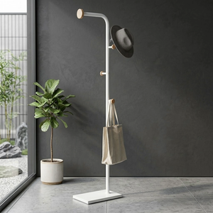 Modern Quality Home <b>Storage</b> Coat Rack Tree-Shaped Wooden Furniture <b>for</b> Bedroom Home Gym Hot Selling Steel Material Made Taiwan - Product Image 4