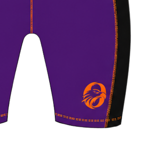 <b>Purple</b> and Orange Rowing Champ <b>Suit</b> <b>Mens</b> Sleeveless Competition Uniform Performance Racing Singlet Custom Wholesale Team Sports - Product Image 6