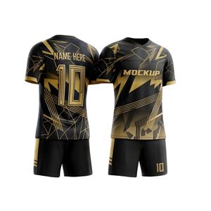 เสื้อฟุตบอลคุณภาพสูงปี 2026 พร้อมโลโก้สั่งทำพิเศษ พิมพ์ลายแบบ Sublimation เต็มตัว ชุดกีฬาฟุตบอลชาย ชุดทีมกีฬา 100% - Product Image 4