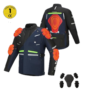 Chaqueta de Motocicleta Unisex con Certificación CE, Impermeable, Cortavientos, Transpirable, de Secado Rápido, Anti-UV, Manga Larga, para Todas las Estaciones - Product Image 2