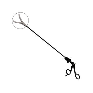 Pinza Quirúrgica Profesional de Acero Inoxidable de 36 cm, Curva Kelly, de Doble Acción, para Laparoscopia Manual, Mínimamente Invasiva - Product Image 2