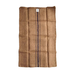 Sac en jute sergé sur mesure, taille flexible, emballage en fibres naturelles tissées pour le stockage et l'exportation de céréales, aliments et produits agricoles - Product Image 1