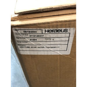 TOKYO ELECTRON TEL 1105-300301-11 HERAEUS 41594 - Équipements et pièces semi-conductrices d'occasion fiables à l'échelle mondiale - Product Image 5