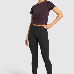 Top Corto para Mujer, Diseño Más Demandado, Precio Razonable, Antiarrugas, Mejores Diseños, Top Corto para Mujer de Venta Caliente con Tela de Última Moda - Product Image 4