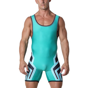 <b>Mens</b> <b>Wrestling</b> <b>Singlet</b> Fitted Stretch Spandex Polyester Compression Sportswear Adult Martial Arts Training Wear <b>mens</b> <b>wrestling</b> - Product Image 3