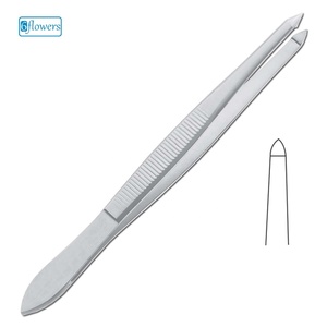 Pince chirurgicale Ziegler Cilia 6 fleurs, instrument manuel en acier inoxydable certifié CE Classe I pour opérations chirurgicales - Product Image 1