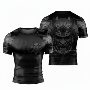 เสื้อรัดรูปออกกำลังกาย แขนสั้น ระบายอากาศ แห้งเร็ว สำหรับว่ายน้ำ ปั่นจักรยาน ชุดออกกำลังกายฤดูร้อนสำหรับผู้ชาย - Product Image 2