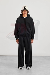 Ensemble de survêtement unisexe pour la performance athlétique, tenue d'entraînement de gym, personnalisable avec nom et logo, tenue de jogging respirante et extensible, ensemble de sport deux pièces - Product Image 5