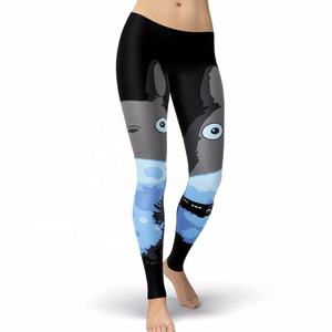 Mallas de entrenamiento de gimnasio de cintura alta para mujer con cierre de cordón Color sólido Scrunch Butt Style Pants - Product Image 5