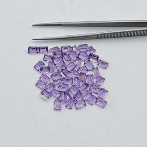 7x9mm naturel brésil améthyste à facettes octogone coupe pierre en gros précieuse pierre précieuse en vrac à la main nouveau Design fournisseur de bijoux - Product Image 3