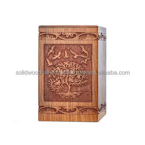 Urne funéraire en bois artisanale pour cendres d'adultes, urnes funéraires humaines, urnes funéraires de haute qualité - Product Image 4